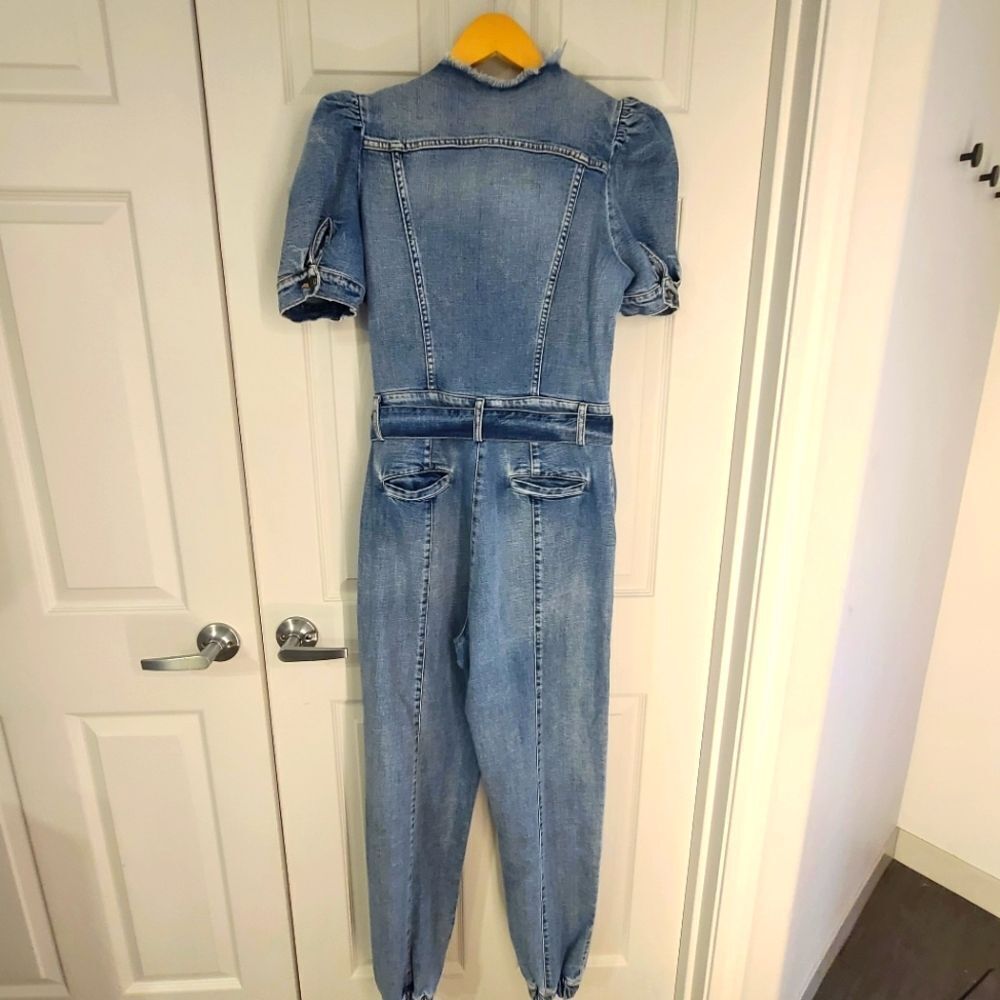 Retrofete Lia Denim jumpsuit size M NWT MSRP $590 - Picture 14 of 14